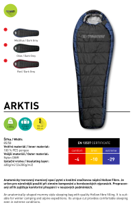 Trimm Arktis -29'C Uyku Tulumu - 195R, Kırmızı